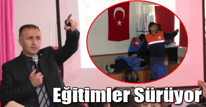 Kars AFAD Eğitimlerini Sürdürüyor