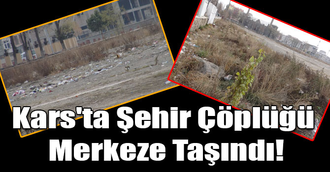 Kars'ta Şehir Çöplüğü Merkeze Taşındı!