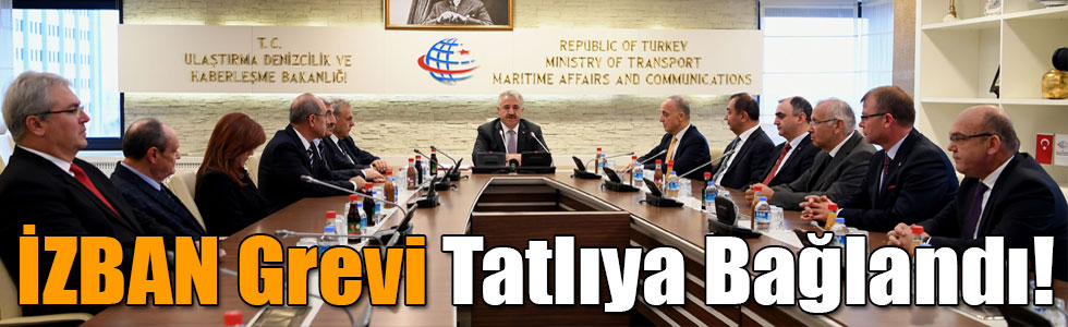 İZBAN Grevi Tatlıya Bağlandı!