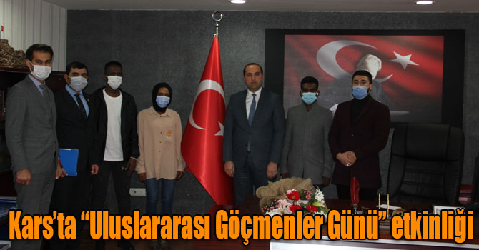 Kars’ta “Uluslararası Göçmenler Günü” etkinliği