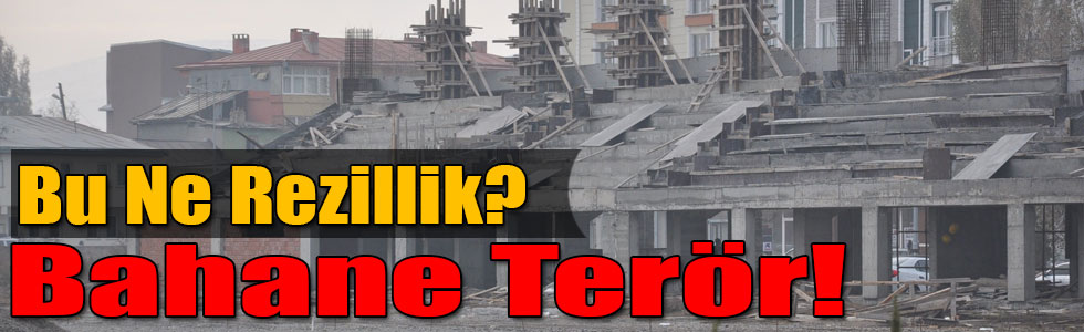 Bu Ne Rezillik? Gerekçe; 'Terör'