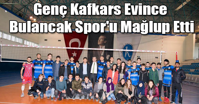 Genç Kafkars Evince Bulancak Spor'u Mağlup Etti