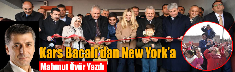 Mahmut Övür: Kars Bacalı’dan New York’a