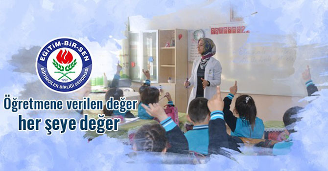 Eğitim Bir-Sen Kars Şube Başkanı M.Kaan Ilgar'ın Öğretmenler Günü Mesajı