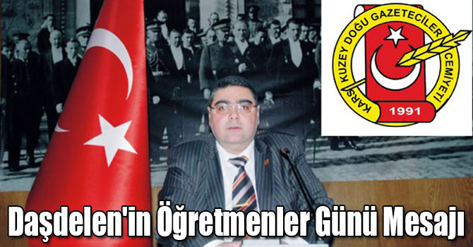 KKDGC Başkanı Daşdelen'in Öğretmenler Günü Mesajı