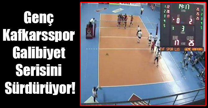 Genç Kafkarsspor Galibiyet Serisini Sürdürüyor!