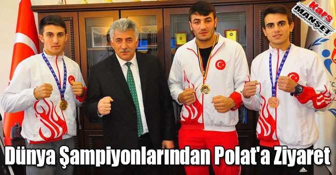 Dünya Şampiyonlarından Polat'a Ziyaret