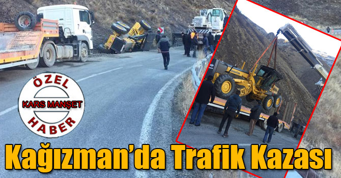 Kağızman’da Trafik Kazası