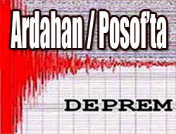 Ardahan'da Deprem