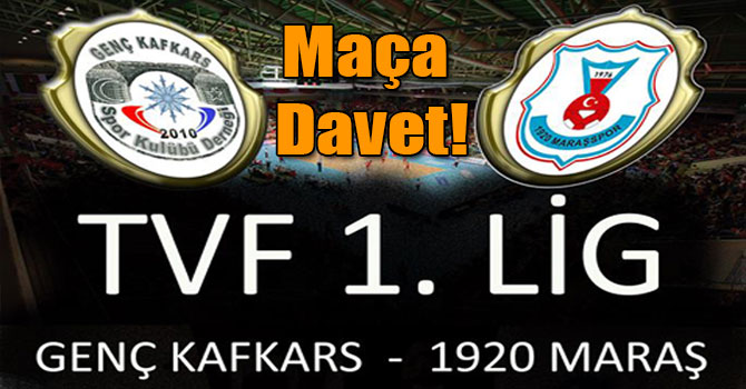 TVF 1. Ligde Mücadele Eden Genç Kafkars Spor’dan Maça Davet