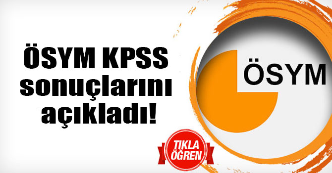ÖSYM KPSS sonuçlarını açıkladı! 2016 KPSS tercihleri ne zaman yapılacak?