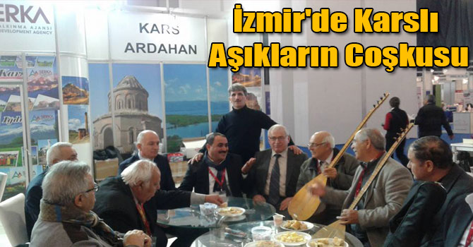 İzmir'de Karslı Aşıkların Coşkusu