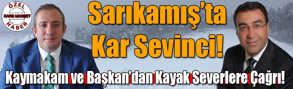 Sarıkamış Kayak Merkezi’nde Kar Kalınlığı 1 Metreyi Aştı!