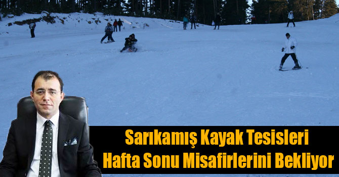 Sarıkamış Kayak Tesisleri Hafta Sonu Misafirlerini Bekliyor