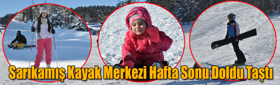 Sarıkamış Kayak Merkezi Hafta Sonu Doldu Taştı