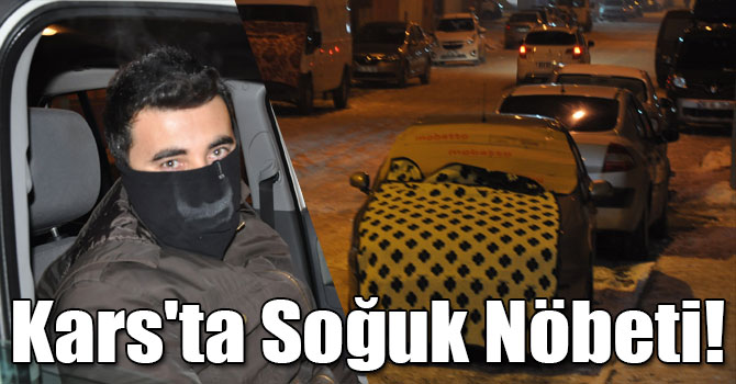 Kars'ta Soğuk Nöbeti!