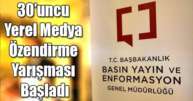BYEGM’nin 30’uncu Yerel Medya Özendirme Yarışması Başladı
