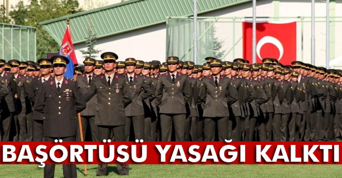 Jandarma ve Sahil Güvenlik’te Başörtüsü Yasağı Kalktı