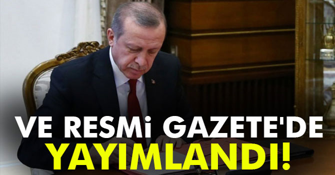 Rektör Atamaları Resmi Gazete'de Yayımlandı