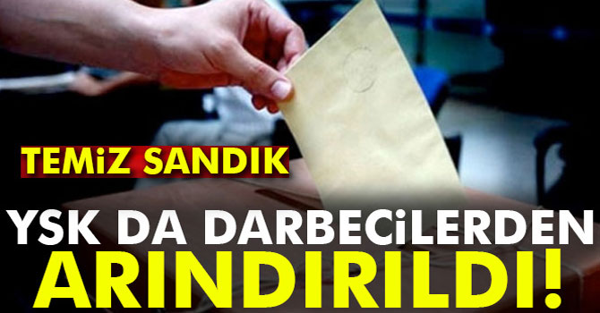 YSK'dan Çarpıcı Tablo: Temiz Sandık