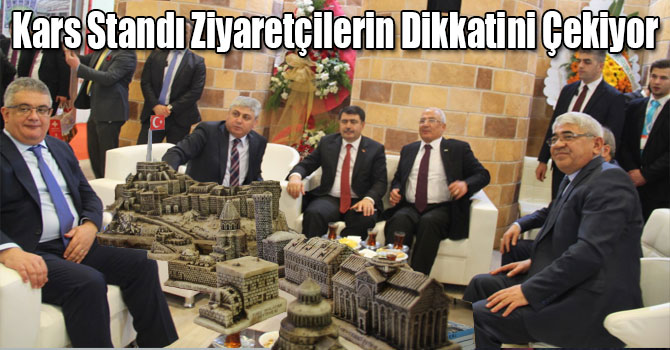Kars Standı Ziyaretçilerin Dikkatini Çekiyor