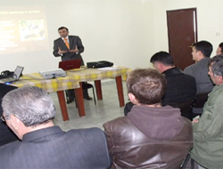 VHO ÇILDIRLI ÇİTFÇİLERE SEMİNER VERDİ