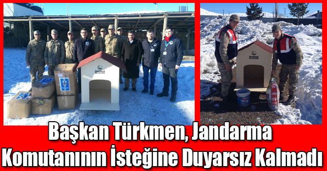 Başkan Türkmen, Jandarma Komutanının İsteğine Duyarsız Kalmadı
