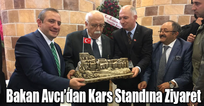 Bakan Avcı’dan Kars Standına Ziyaret