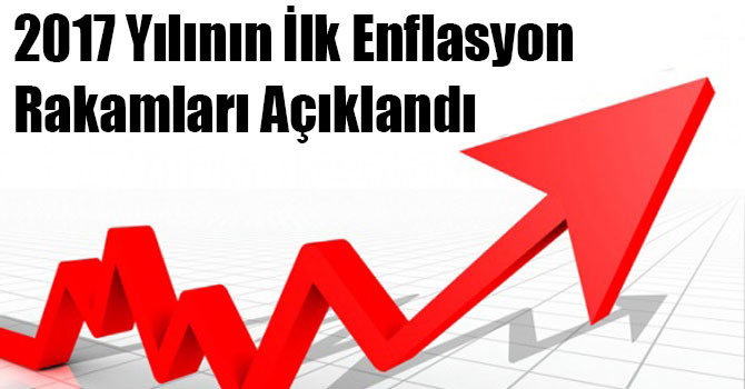 2017 Yılının İlk Enflasyon Rakamları Açıklandı