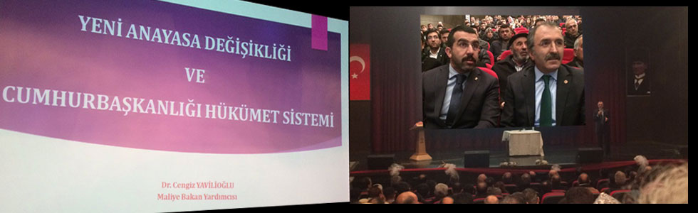 Maliye Bakan Yardımcısı Yavilioğlu, Kars'ta Başkanlık Sistemini Anlattı