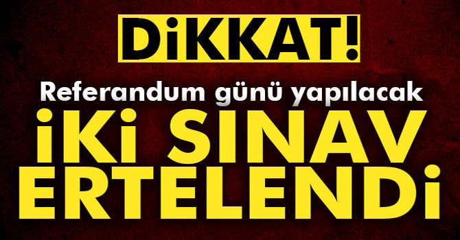 TUS ve STS’ye Referandum Ertelemesi! TUS ve STS Ne Zaman Yapılacak?