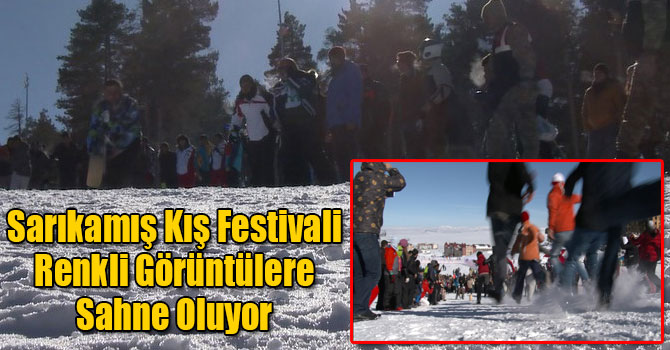 Sarıkamış Kış Festivali Renkli Görüntülere Sahne Oluyor