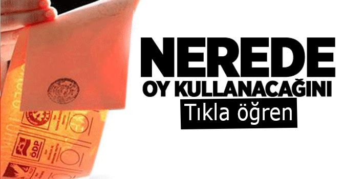 2017 YSK Seçmen Sorgulama | Nerede Oy Kullanacağım?