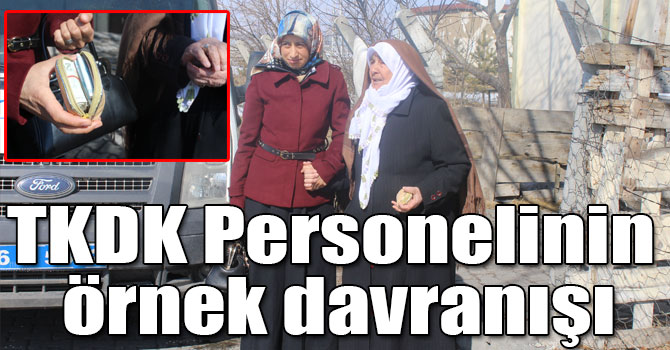 TKDK Personelinin Örnek Davranışı