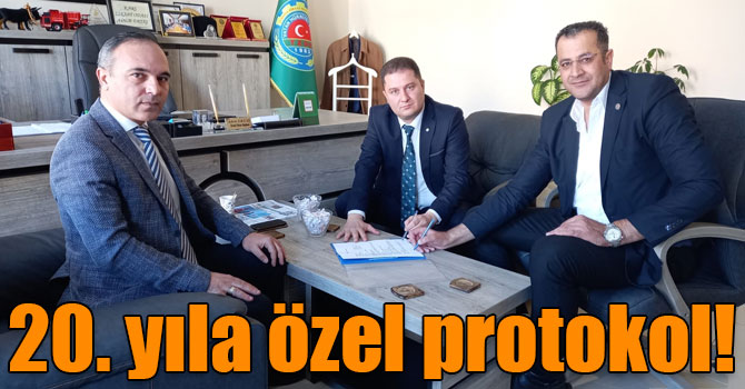 20. yıla özel protokol!