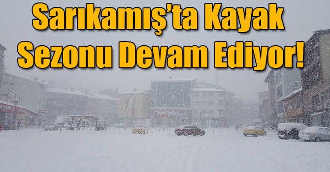 Sarıkamış’ta Kayak Sezonu Devam Ediyor!