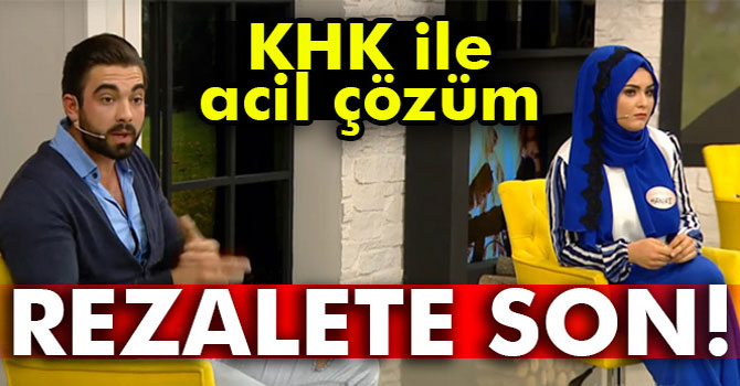 İzdivaç Programlarındaki Rezalete Son! KHK İle Acil Çözüm