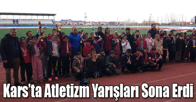 Kars’ta Atletizm Yarışları Sona Erdi