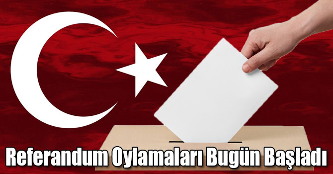 Referandum Oylamaları Sınır Kapılarında Bugün Başladı