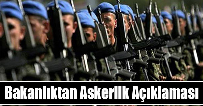 Milli Savunma Bakanlığından şehit yakınlarının askerlik durumuna ilişkin açıklama