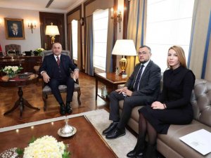 Bakan Çavuşoğlu, Ukrayna Büyükelçisi Bodnar ile görüştü