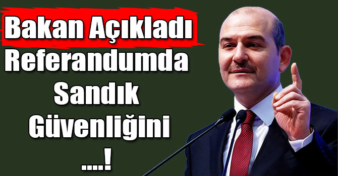 Referandumda Sandık Güvenliği 380 Bin Personelle Sağlanacak