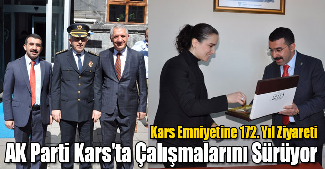 AK Parti Kars'ta Çalışmalarını Sürüyor