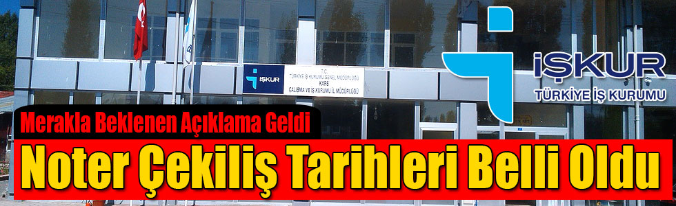 2017 Yılı Toplum Yararına Program Noter Çekiliş Tarihleri Belli Oldu