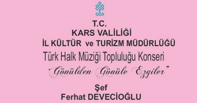 Kars’ta 41. Turizm Haftası Kutlama Etkinlikleri