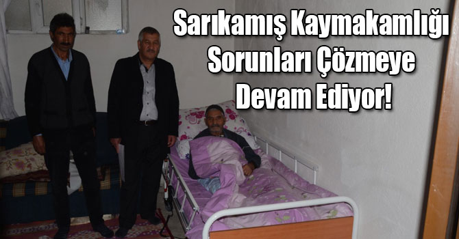 Sarıkamış Kaymakamlığı Sorunları Çözmeye Devam Ediyor!