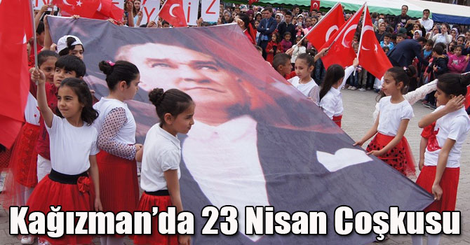 Kağızman’da 23 Nisan Coşkusu