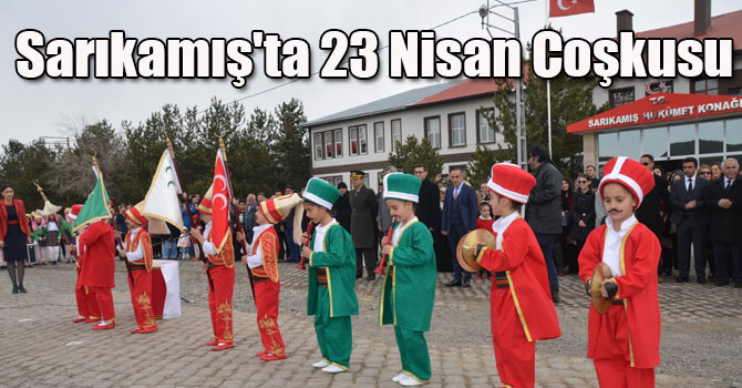 Sarıkamış'ta 23 Nisan Coşkusu