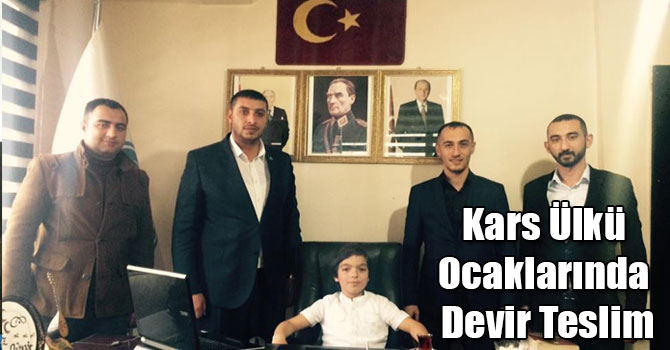 Kars Ülkü Ocaklarında Devir Teslim