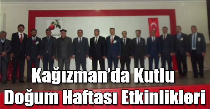 Kağızman’da Kutlu Doğum Haftası Etkinlikleri